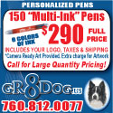 Custom Multi-Ink Pens